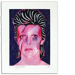 Ziggy Stardust Print